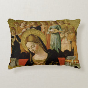 The Marriage of Saint Catherine of Siena Decorative Cushion