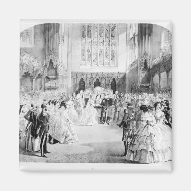 The Marriage of Victoria Magnet (Front)