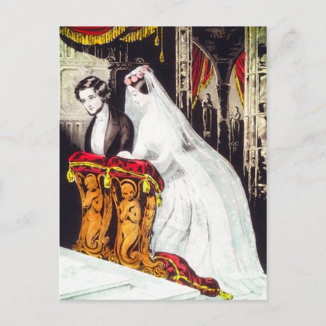 "The Marriage" postcard (Front)