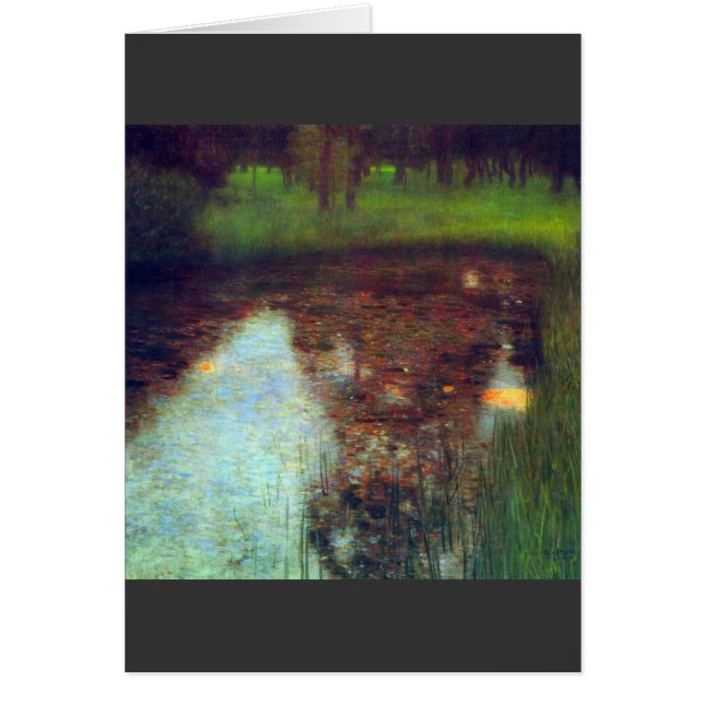 The Marsh by Gustav Klimt (Front)