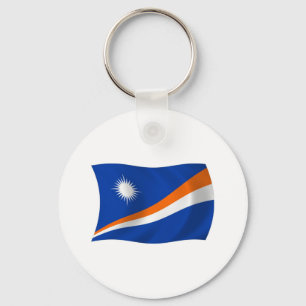 The Marshall Islands Flag Keychain