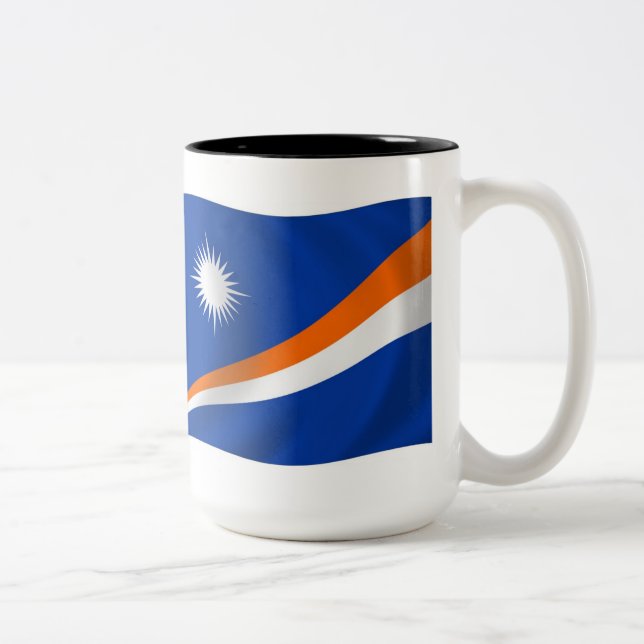 The Marshall Islands Flag Mug (Right)