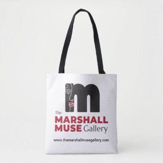 The Marshall Muse Gallery Logo, Greensboro NC Tote Bag