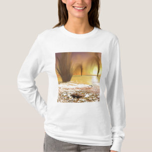 The Martian south polar ice cap T-Shirt