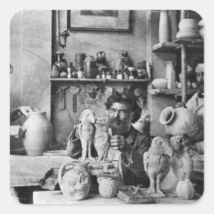 The Martin brothers Square Sticker