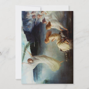 The martyrdom of Saint Christina Art Invitation