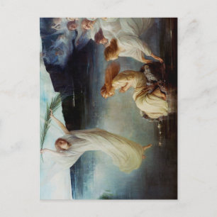 The martyrdom of Saint Christina Art Postcard
