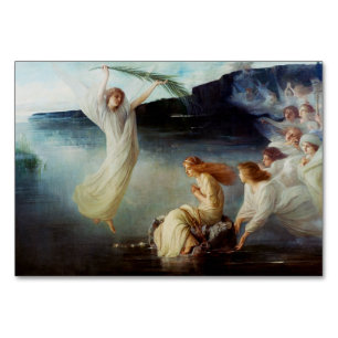 The martyrdom of Saint Christina Art Table Number