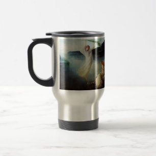 The martyrdom of Saint Christina Art Travel Mug