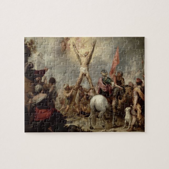 The Martyrdom of St. Andrew, 1675-82 (oil on canva Jigsaw Puzzle (Horizontal)