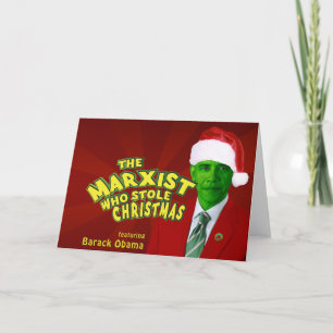 The Marxist Who Stole Christmas Holiday Card