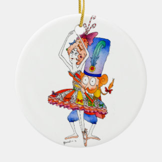The Marzipan Ballerina -  The Nutcracker Series Ceramic Tree Decoration