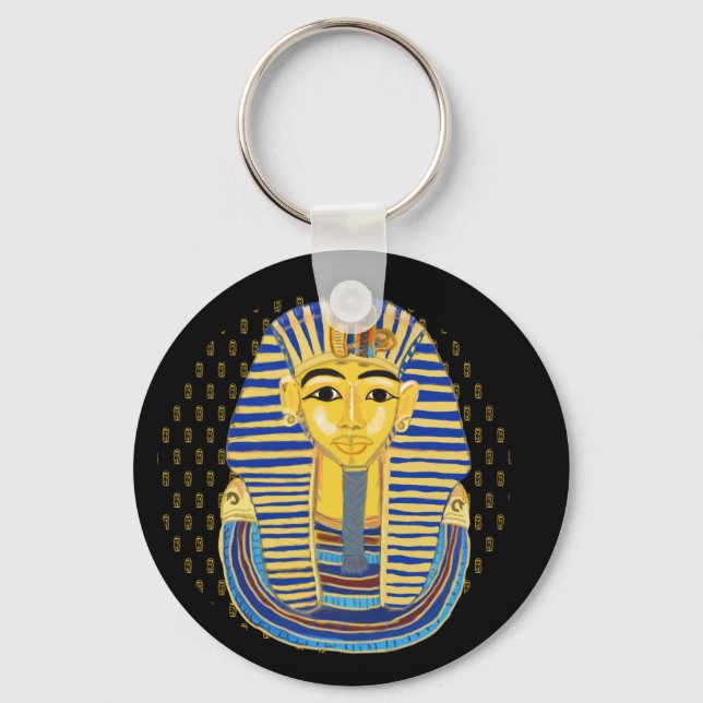The Mask of Tutankhamun  Key Ring (Front)