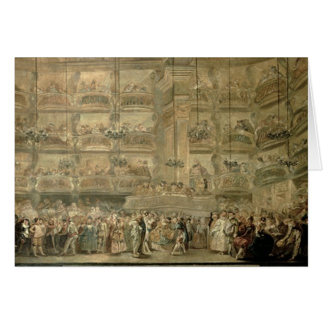 The Masked Ball, c.1767 (Front Horizontal)