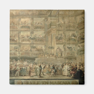 The Masked Ball, c.1767 Magnet