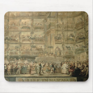The Masked Ball, c.1767 Mouse Mat