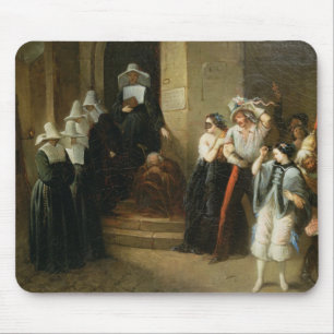 The Masked Ball, c.1870 Mouse Mat