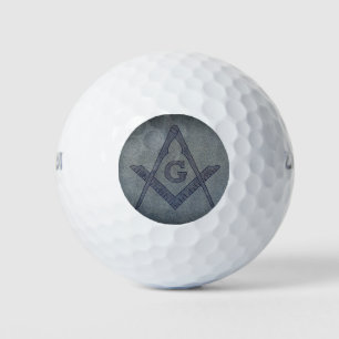 The Masonic Emblem Golf Balls