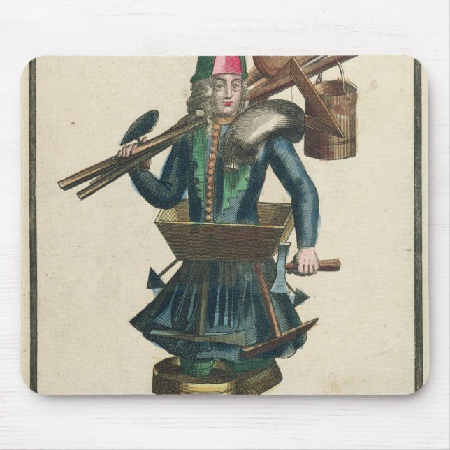 The Mason's Costume Mouse Mat (Front)