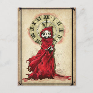 The Masque of the Red Death, Edgar Allan Poe Postcard