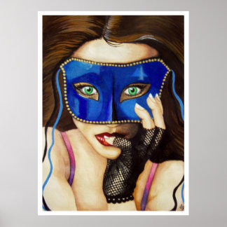 The Masquerade Invitation Poster