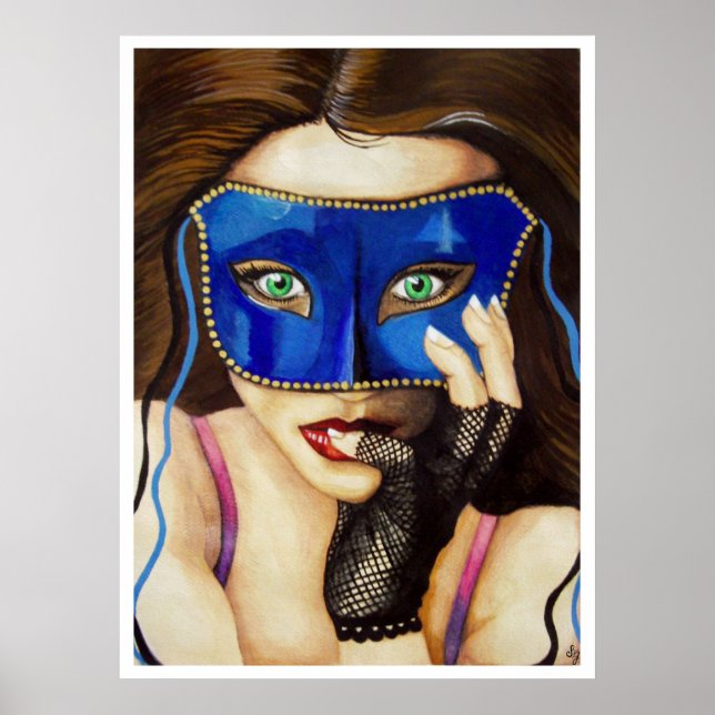 The Masquerade Invitation Poster (Front)