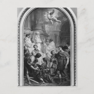The Mass of St. Basil, before 1747 Postcard
