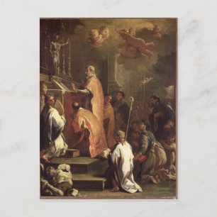 The Mass of St. Gregory Postcard