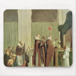 The Mass of St. Martin of Tours, 1654 Mouse Mat