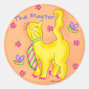 The Master Cat Sticker