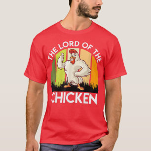 The master of chickens farmer Farmer Chicken Men  T-Shirt
