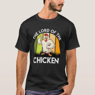 The Master Of Chickens Farmer Farmer Chicken Men T-Shirt