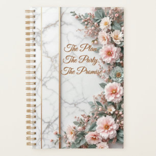 The Master Plan   Art Deco Gold Foil Wedding Planner