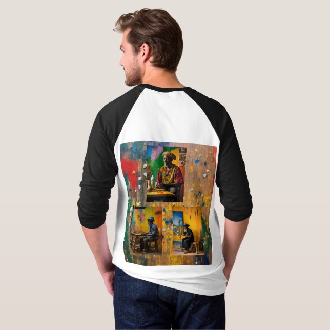 **"The Mastermind: A Strange African Scholar"** T-Shirt (Back Full)