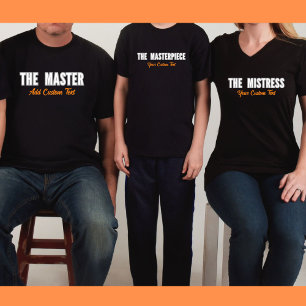 The Mastress Customisable Family Matching T-Shirt