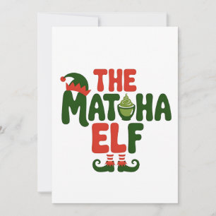 The Matcha Elf Funny Christmas Matcha Drink Announcement