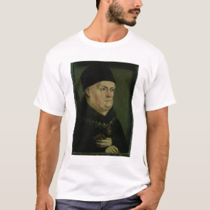 The Matheron Diptych: portrait of Rene I the 'Good T-Shirt