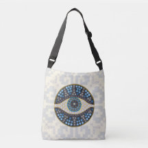 The ‘Mati’ - series 1 - evil eye - Crossbody tote