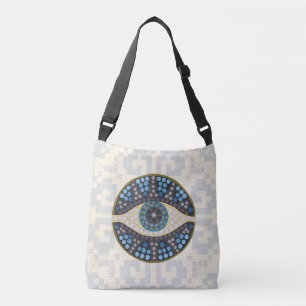 The ‘Mati’ - series 1 - evil eye - Crossbody tote