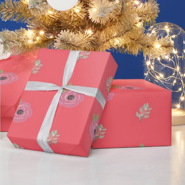 The matte wrapping paper garden (Holidays)