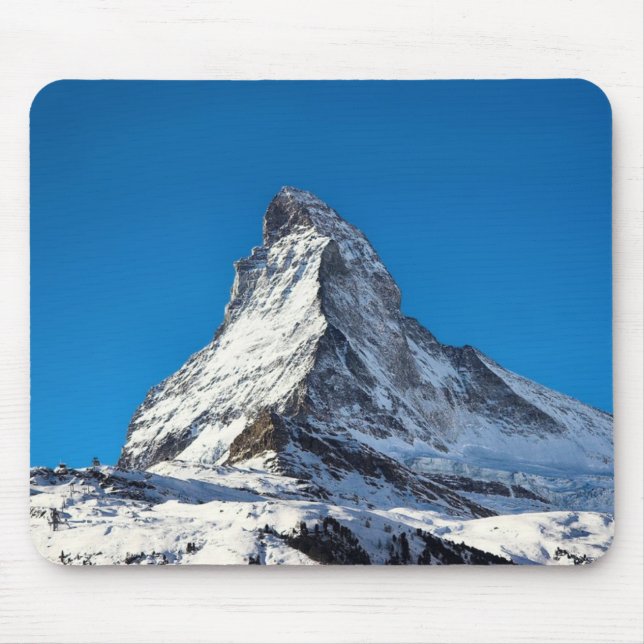 The Matterhorn, Switzerland Mouse Mat (Front)
