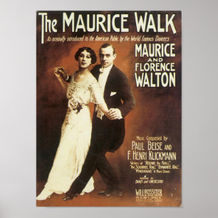 The Maurice Walk Vintage Songbook Cover Poster