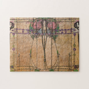 The May Queen by Margaret Macdonald Mackintosh Jigsaw Puzzle