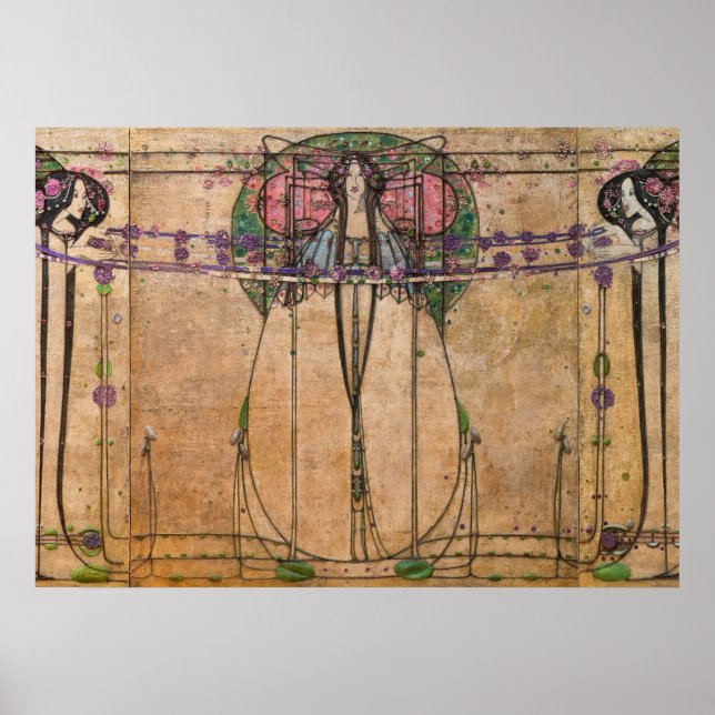 The May Queen by Margaret Macdonald Mackintosh Poster (Front)