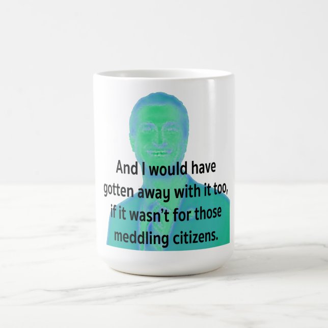 The mayor speaks coffee mug (Center)