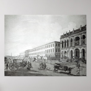 The Mayor's Court and Writers' Building Poster