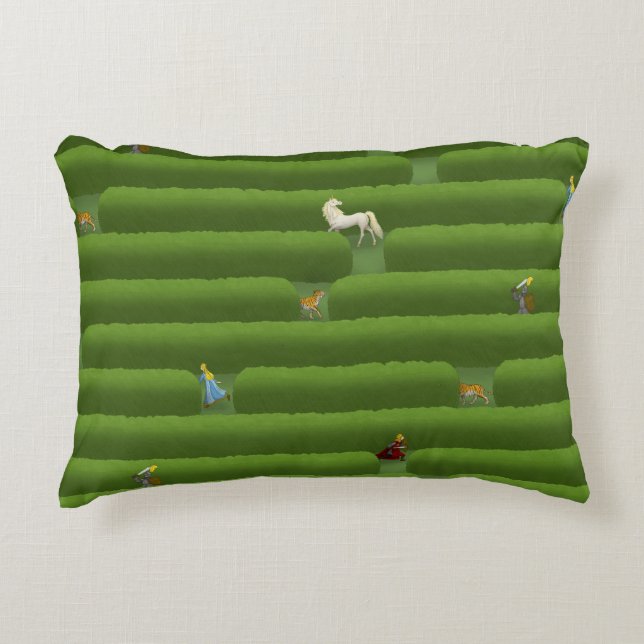 The Maze Fairytale Decorative Cushion (Front)