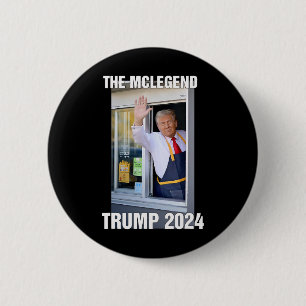 The Mclegend Trump 6 Cm Round Badge