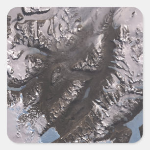 The McMurdo Dry Valleys Square Sticker