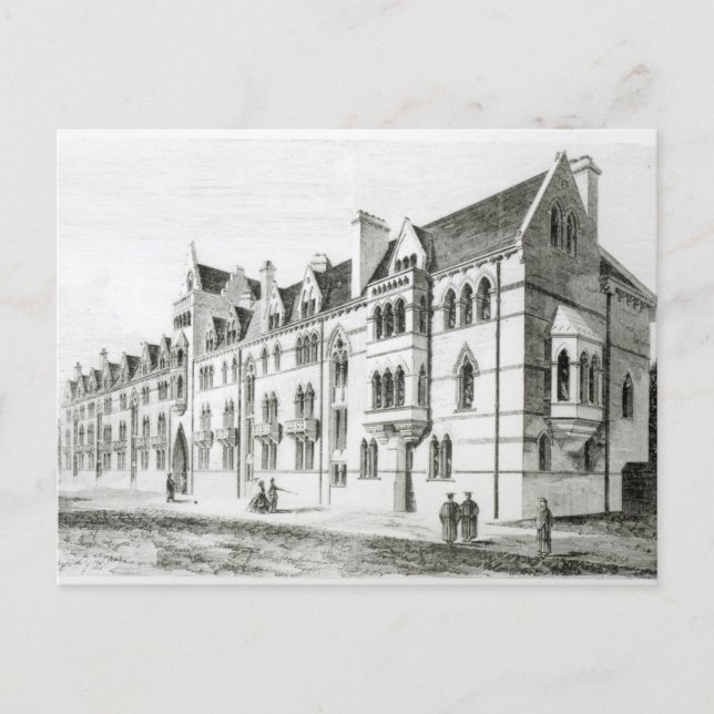 The Meadow Buildings, Christ Church, Oxford Postcard (Front)